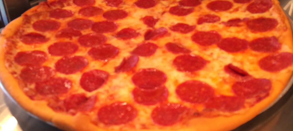 Pepperoni slices for lunch.JPG